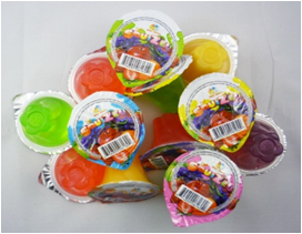 Squizel Jelly Cups 40g* 185pcs/carton - DinDonFoods